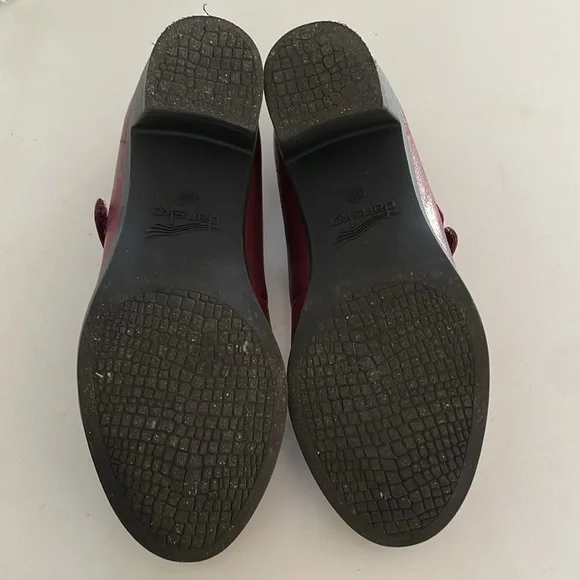 Worn twice 36-6.5 Dansko Callista Mary Jane Arch Support adjustabale Strap - Picture 5 of 13